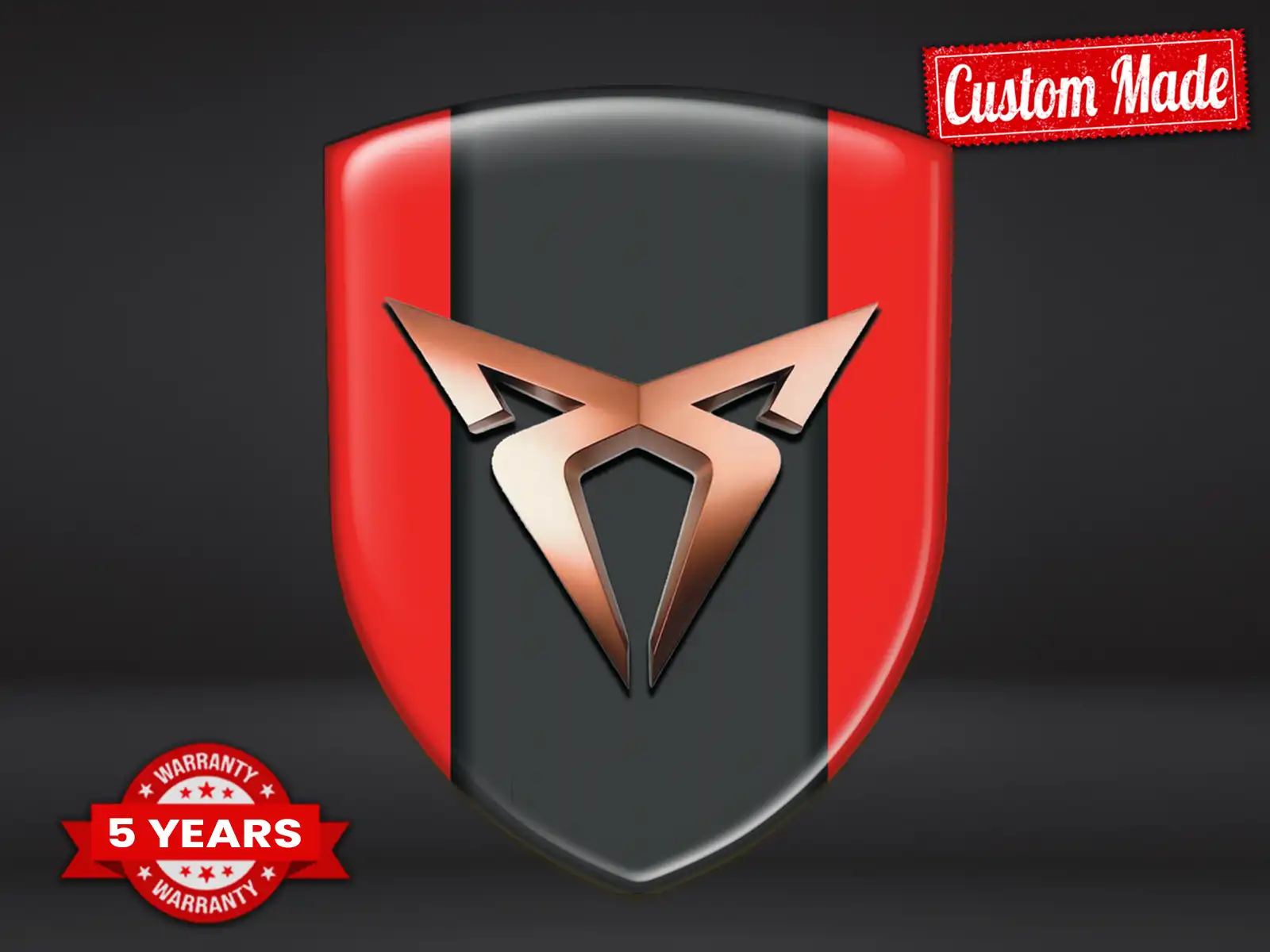 Seat Cupra Distintivi a Cupola Pregiati Professionali Regolabili